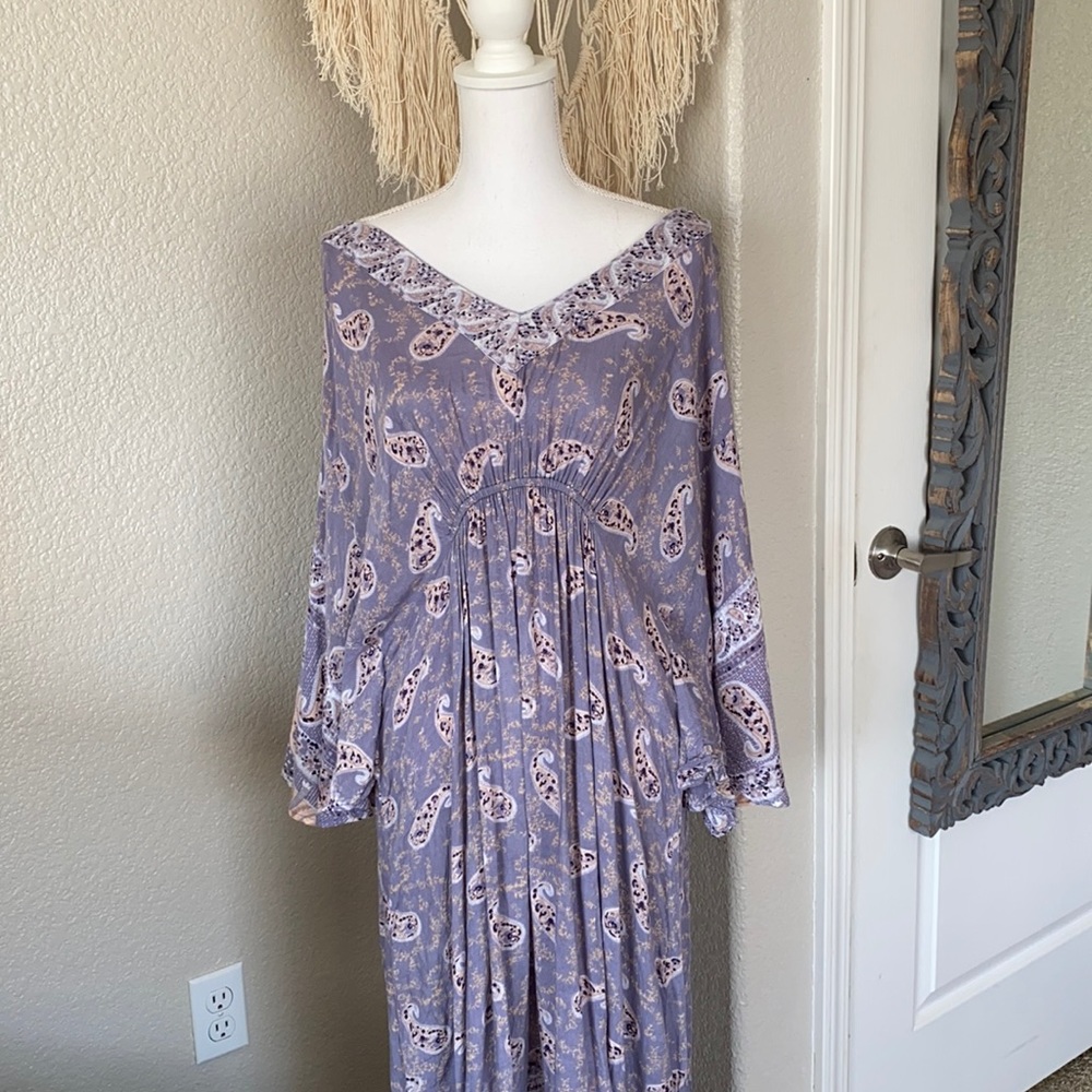 Lavander Boho Dress